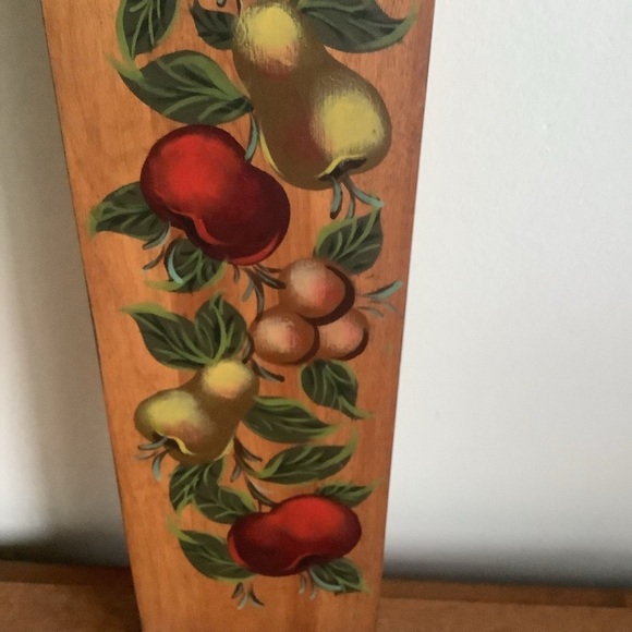 Wood Board Hand Decorated by Tom Fitz-Simons of Vermont - Picture 4 of 9